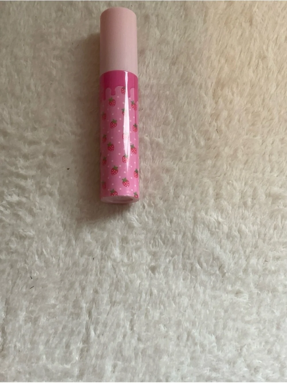Pink Strawberry-Themed Mascara